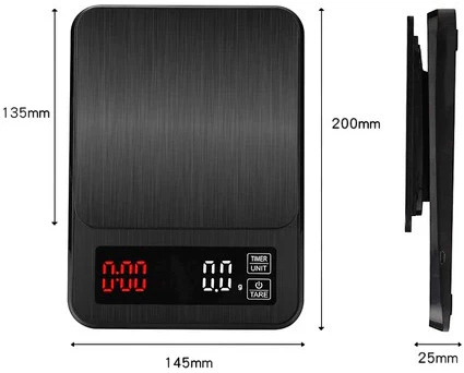 Wagi kuchenne Barista Space (9331543732068) - obraz 4