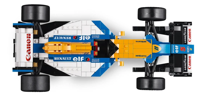 Конструктор LEGO Icons Williams Racing FW14B и Найджел Мэнселл 799