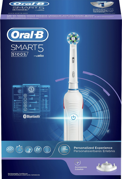 Szczoteczka elektryczna Oral-B Braun Smart 5100S (4210201203339) - obraz 2