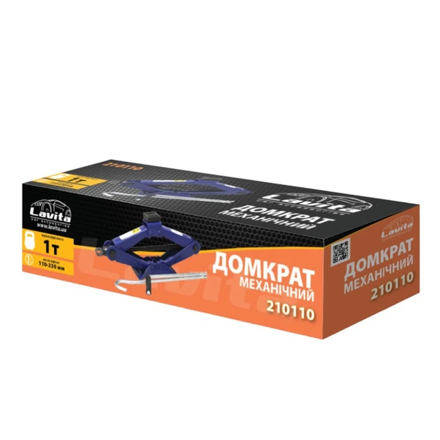 Домкрат механический 110-330 мм 1 т Lavita (LA 210110) - изображение 4