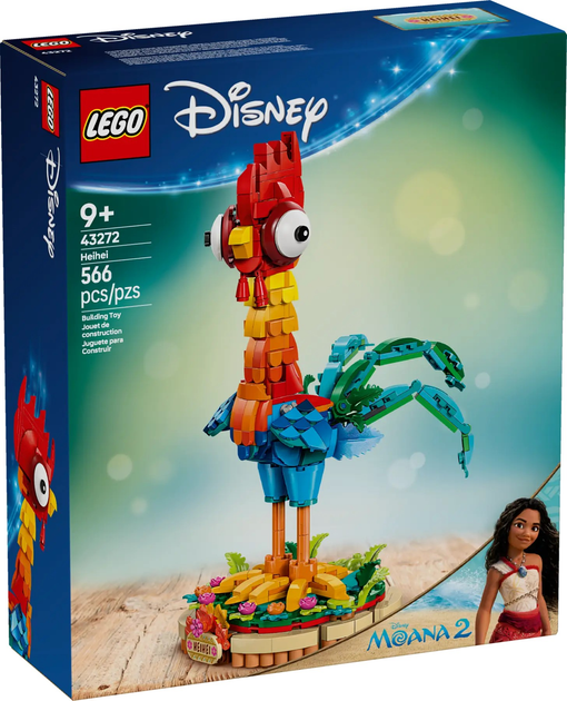 Zestaw klocków LEGO Disney Heiheia 566 elementów (43272) - obraz 1