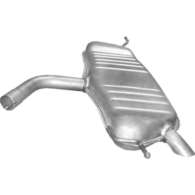 Глушник Volkswagen Golf V/Golf V Plus 1.6i/1.6 Fsi Polmostrow (30.616) (850616) - зображення 3