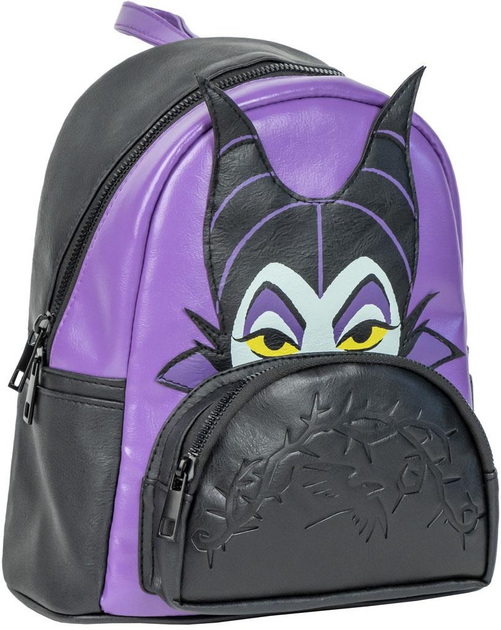 Рюкзак шкільний Cerda Disney Villains Maleficent Casual 25.5 см Black/Purple (8445484385441) - зображення 1