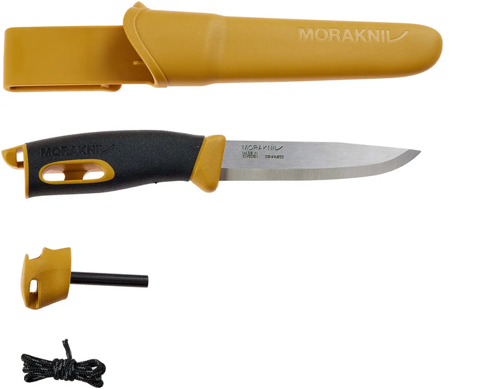 Ніж з кресалом Morakniv Companion Spark жовтий 13573 - зображення 2