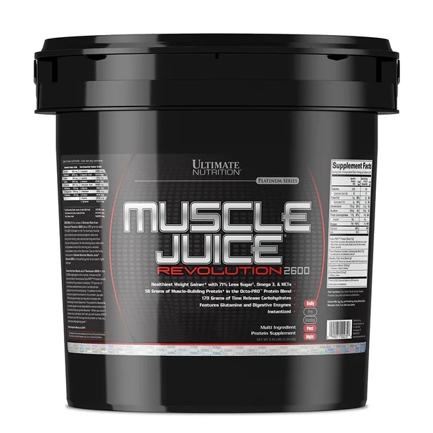 Гейнер Ultimate Nutrition Muscle Juice Revolution 2600 5 кг (2038)