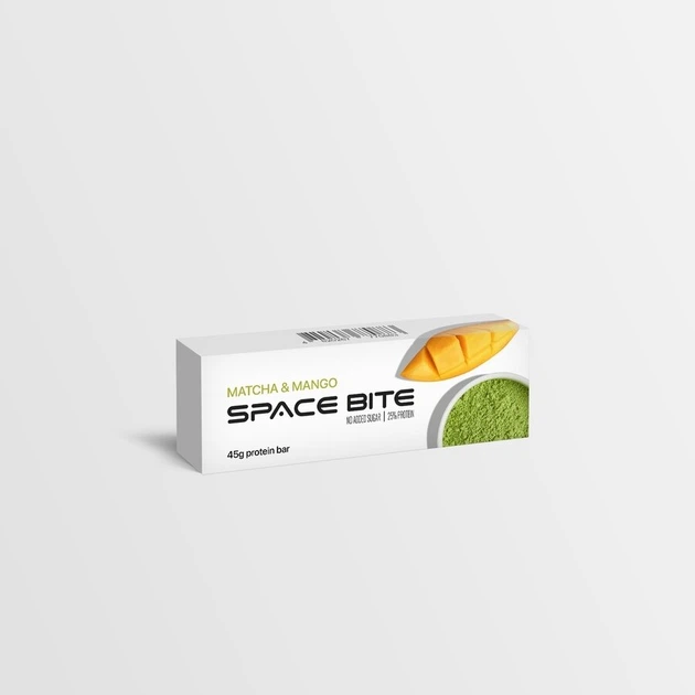 Батончики Spacefood Space Bite Protein Bar Mango Matcha, 10*45 грамм - изображение 3