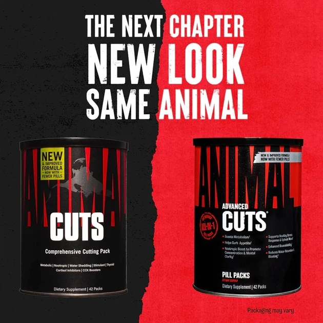 Жироспалювач Universal Nutrition Animal Cuts, 42 пакетика - зображення 7
