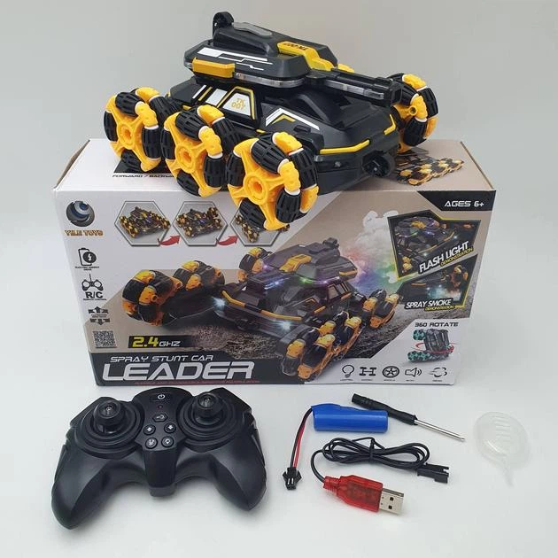 Танк игрушка на радиоуправлении аккумуляторный TK-007 трехосный