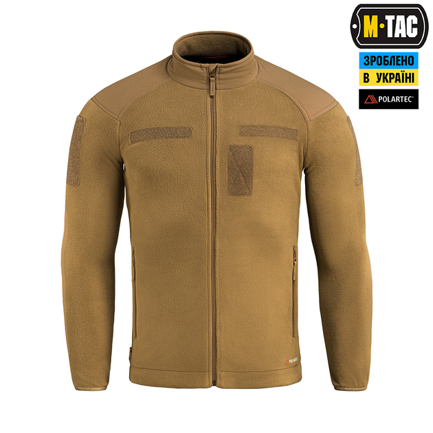 Куртка M-Tac Combat Fleece Polartec Jacket Coyote Brown XS/R - изображение 2