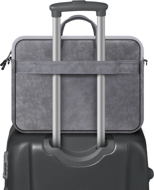Torba na laptopa Defender Solid 15.6" Grey (4745090824223) - obraz 4