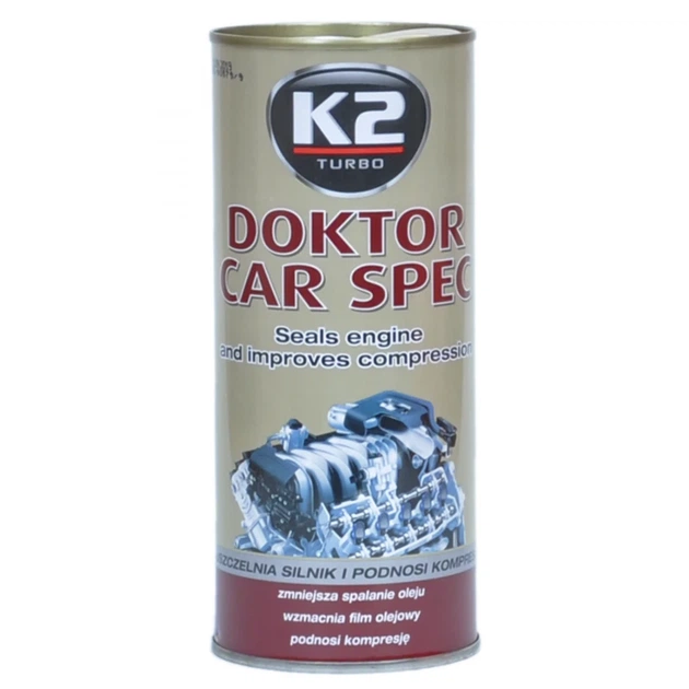 Присадка в оливу K2 DOCTOR CARSPEC 443 мл (T350SYNT) - зображення 2