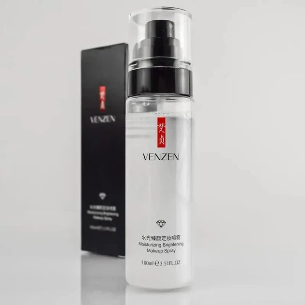 Спрей-фиксатор макияжа увлажняющий Veze Moisturizing Brightening Makeup Spray 100 мл - изображение 2