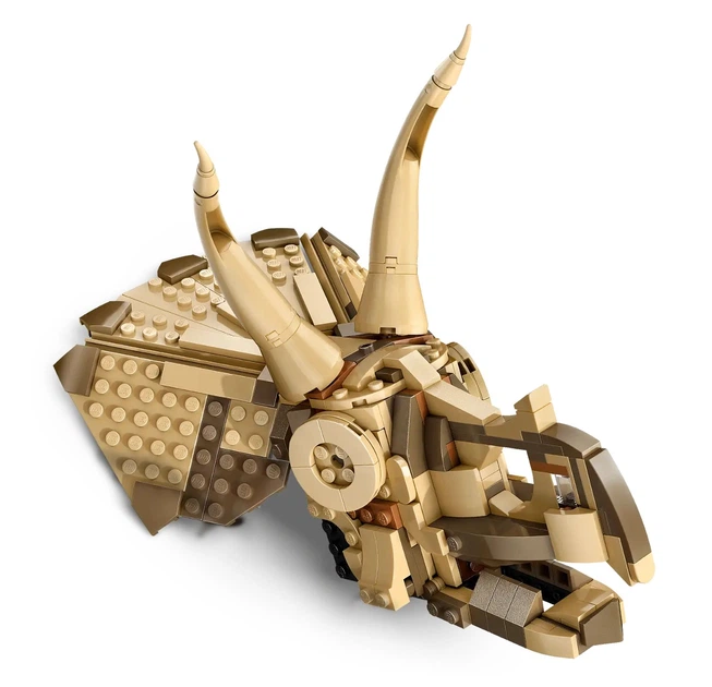 Конструктор LEGO Jurassic World Скелеты динозавров: череп трицератопса 468 элементов (76969) - изображение 2