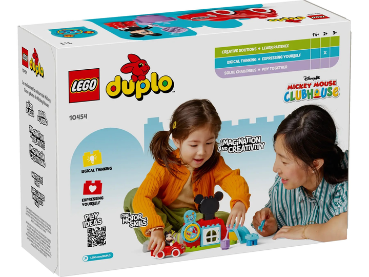 Конструктор LEGO DUPLO Disney Клуб друзів Міккі Мауса і автомобіль 27 елементів (10454) - зображення 1