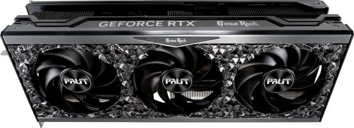 Видеокарта Palit PCI-Ex GeForce RTX 4070 Ti Super GameRock OmniBlack 16GB GDDR6X (256bit) (2610/21000) (1 x HDMI, 3 x DisplayPort) (NED47TS019T2-1020Q) - изображение 3