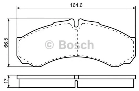 Дисковые тормозные колодки Bosch (0 986 424 833) - изображение 8