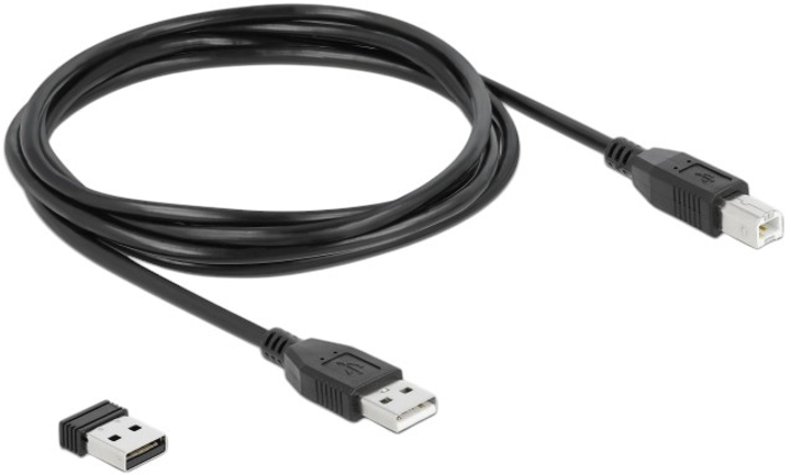 Сканер штрих-кодів Delock 1D/2D 2.4 GHz, Bluetooth, USB Black (4043619905621) - зображення 4