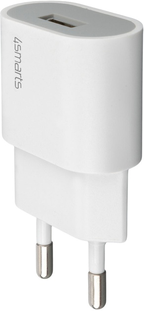 Мережевий зарядний пристрій 4smarts VoltPlug Compact 5W White (4250774983405) - зображення 3