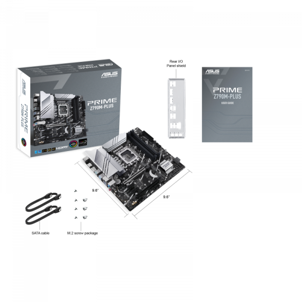Материнська плата Asus Prime z790m-plus (Intel z790, Socket 1700, ddr5) - Фото 9 Материнська плата Asus Prime z790m-plus (Intel z790, Socket 1700, ddr5) - зображення 9