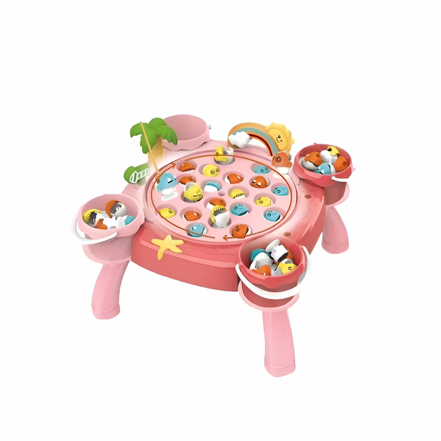 Набор детская Магнитная рыбалка, Музыкальная детская рыбалка с ...