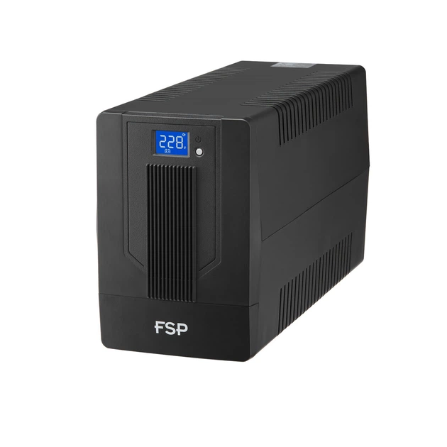 Источник песперебойного питания FSP iFP-1500 1500ВА/900Вт LCD Schukox4 230V/50Hz w/o RJ45 USB 12V/9Ah*2 CIS Black (PPF9003105) - изображение 2