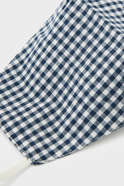 Жіноча синя захисна маска Gingham Cotton Face Accessorize OS 987118 - изображение 2