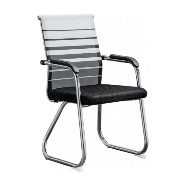 Офісне крісло GT Racer B-4029 White/Gray/Black - Фото 1 Офісне крісло GT Racer B-4029 White/Gray/Black - зображення 1