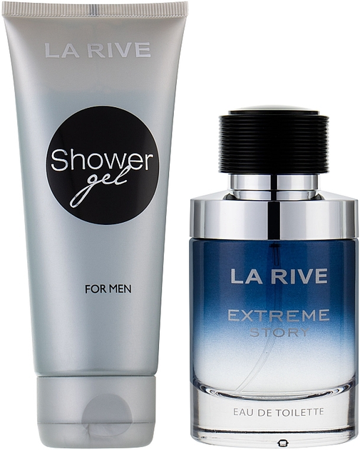 Zestaw męski La Rive Extreme Story Woda toaletowa 75 ml + Żel pod prysznic 100 ml (5903719641777) - obraz 4