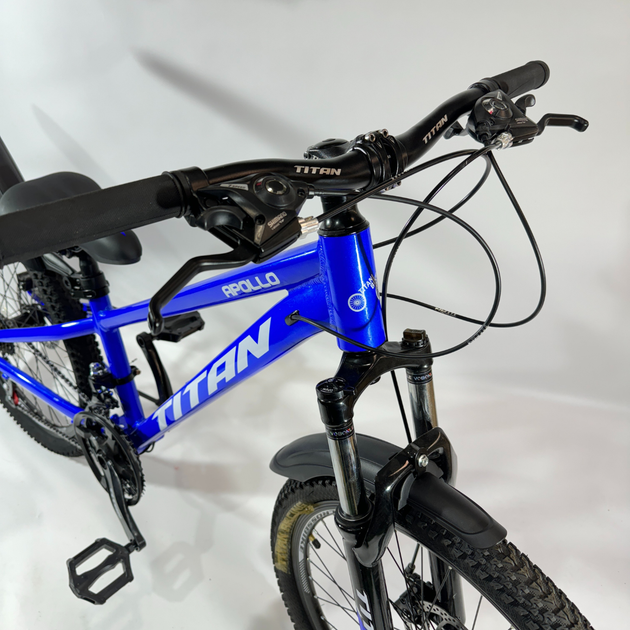 Велосипед Titan 24" Apollo 2024 Рама-11" blue - Фото 2 Велосипед Titan 24" Apollo 2024 Рама-11" blue - изображение 2