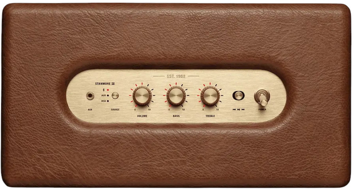 Акустична система Marshall Louder Speaker Stanmore III Bluetooth Brown (7340055387255) - зображення 4