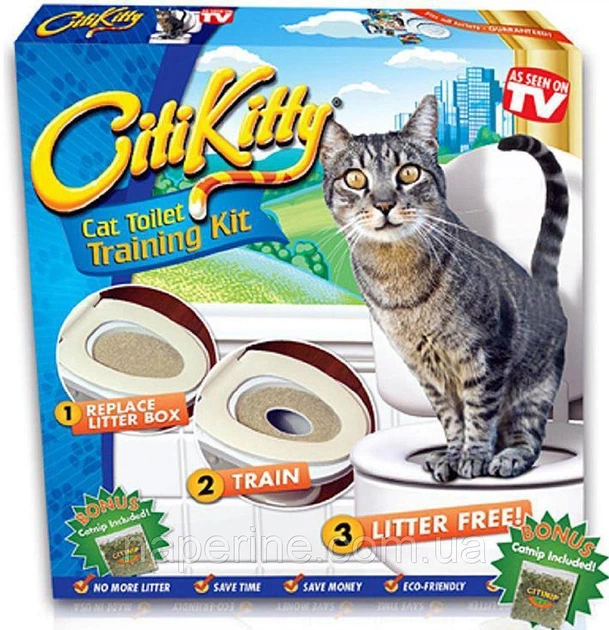 Набор для приучения кошек к туалету CitiKitty Cat Toilet - изображение 5