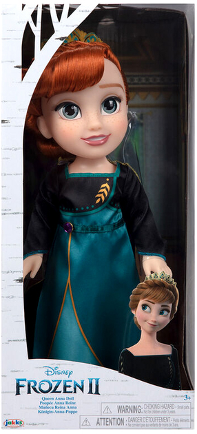 Lalka Jakks Pacific Disney Frozen 2 Queen Anna 38 cm (0192995208780) - obraz 1