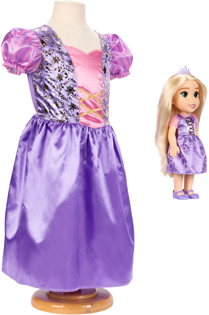 Lalka Jakks Pacific Disney Roszpunka z sukienką dla dziewczynki 38 cm (0192995240490) - obraz 4