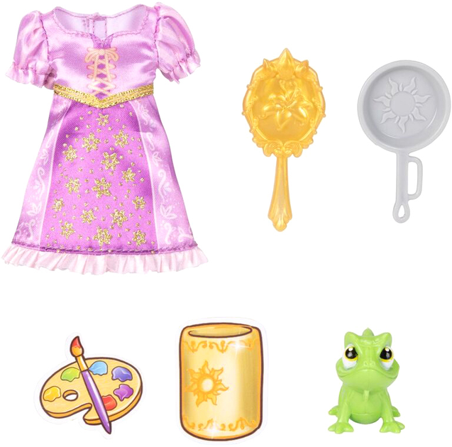 Lalka z akcesoriami Jakks Pacific Disney Roszpunka 15 cm (0192995233799) - obraz 4