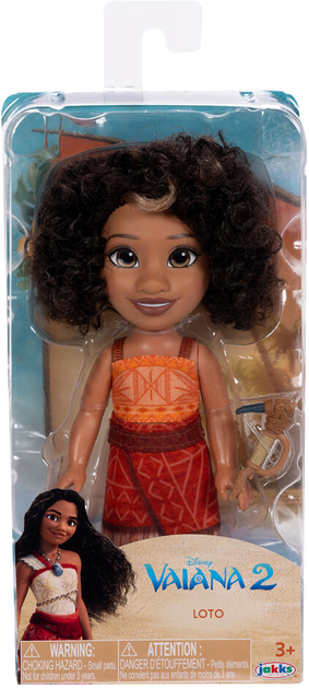 Lalka Jakks Pacific Disney Vaiana Moana 2 Loto 15 cm (0192995237544) - obraz 1