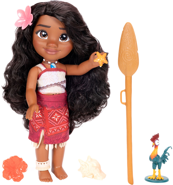 Лялька с аксессуарами Jakks Pacific Disney Vaiana Moana 2 поющая 38 см (0192995237599) - зображення 2