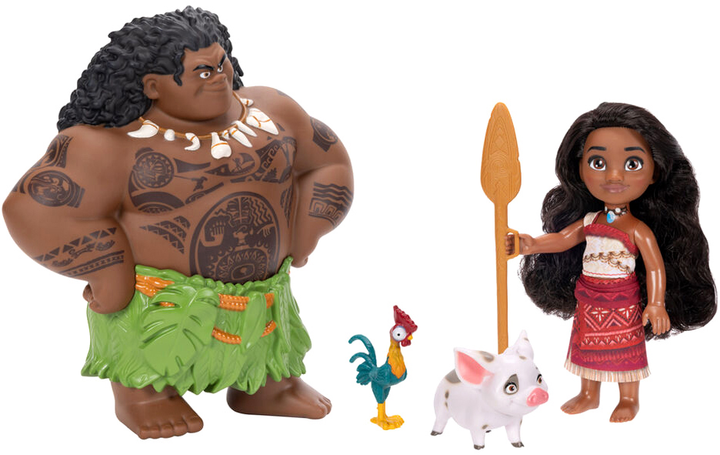 Набор кукол Jakks Pacific Disney Vaiana Moana 2 Vaiana & Maui (192995237551) - зображення 3