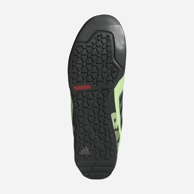 Buty turystyczne męskie adidas Terrex Swift Solo 2 IE8052 41.5 Zielony/Czarny (4066763514341) - obraz 6