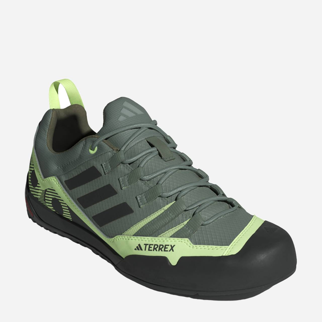 Buty turystyczne męskie adidas Terrex Swift Solo 2 IE8052 38 Zielony/Czarny (4066763514310) - obraz 5