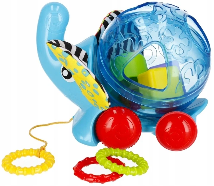 Zabawka na kółkach Playgro Sorter Słonik (9321104844767) - obraz 4