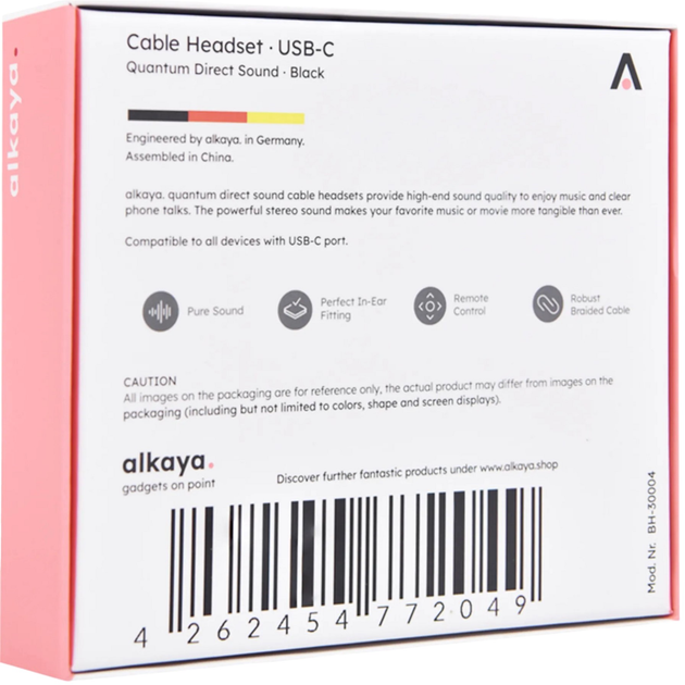 Навушники alkaya Quantum Direct Sound Black (BH-30004) - зображення 5