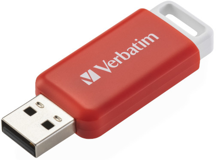 Pendrive Verbatim DataBar 16GB USB 2.0 Red (49453) - obraz 4