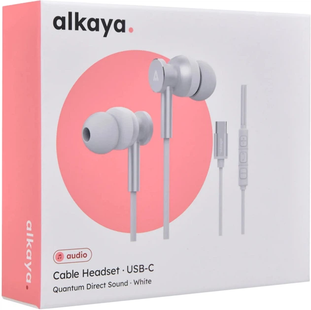 Навушники alkaya Quantum Direct Sound White (BH-30005) - зображення 4