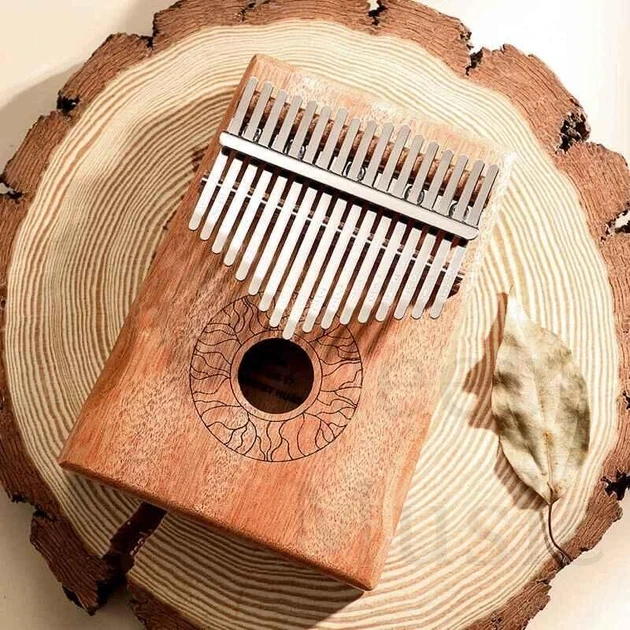 Калимба Hluru из красного дерева на 17 язычков Mahogany - изображение 2