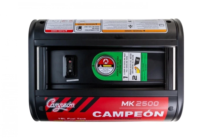 Генератор бензиновий CAMPEON MK 2500-S 2.2 kW 230 V, однофазний, ручний стартер. - изображение 5