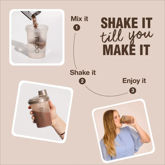 Шейк Nupo Diet Chocolate 12 порцій (5715667776520) - зображення 5