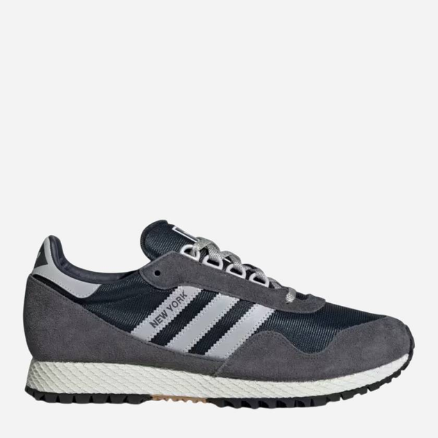 Buty sportowe męskie do kostki adidas New York IG4552 44 (9.5UK) 28 cm Szare (4067888185553) - obraz 1