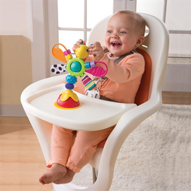 Брязкальце на присоску Lamaze Світлячок (L27243) (0796714272436) - зображення 4