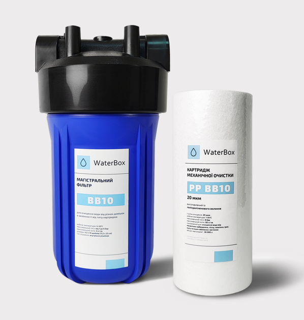 Фільтр Water Box Big Blue 10 з механічним картриджем – фото, отзывы ...