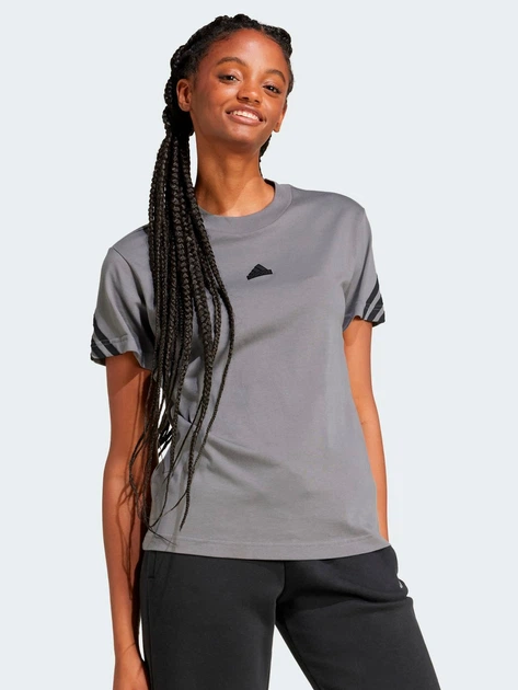 Футболка хлопковая женская Adidas W Fi 3S Tee IW5267 S Grefou (4067896163703) - Фото 1 Футболка хлопковая женская Adidas W Fi 3S Tee IW5267 S Grefou (4067896163703) - изображение 1